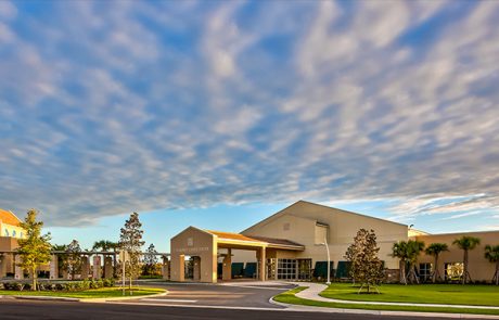 Community Living Center, VA Hospital, Orlando, FL - front entrance