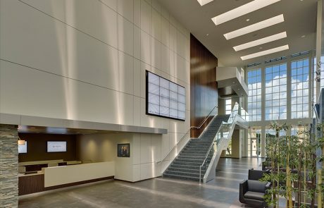 Florida Hospital Nicholson Center Hallway with Stairways