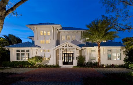 Private Residence, Naples, FL, outside, at night